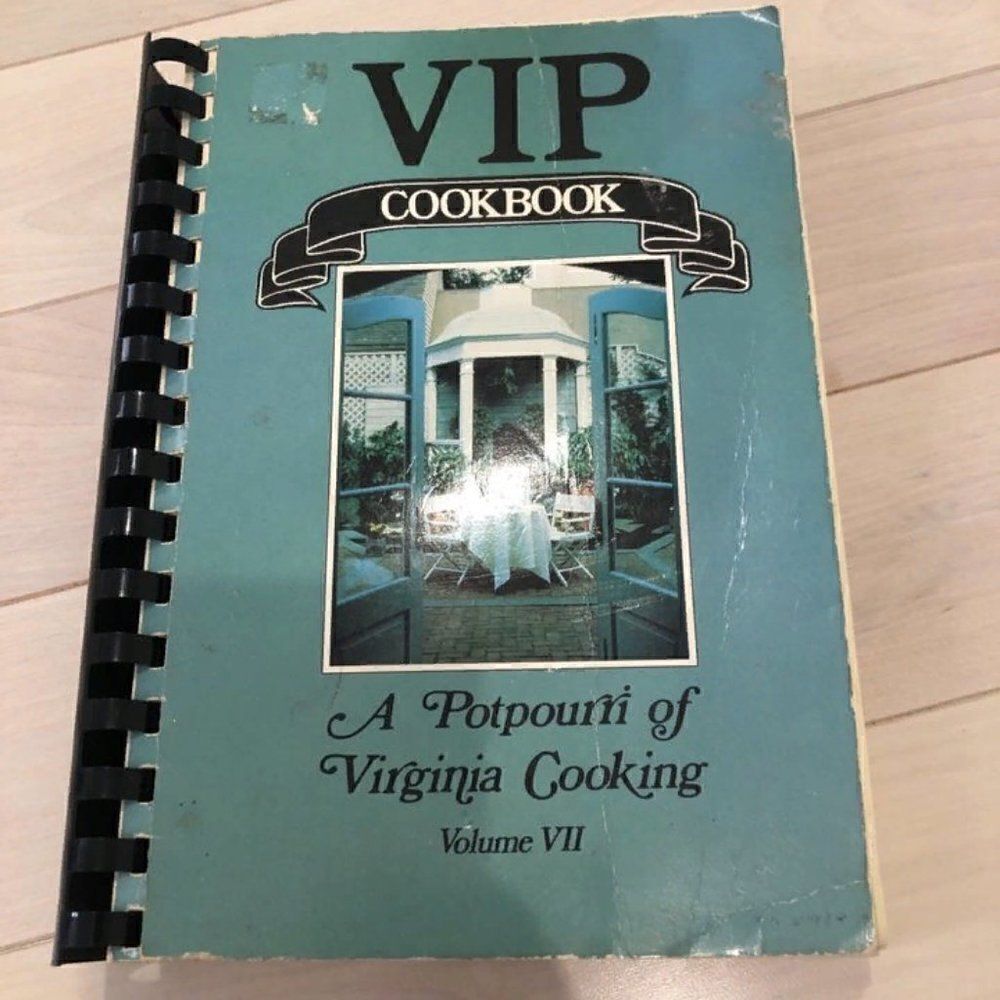 Vintage VIP Potpourri of Virginia Cooking Cookbook Volume VII